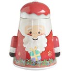Kerstman Blik - Kerst Kerstmis Pot - Kerstartikelen voor Bin, Verzamelen, Verzenden, Nieuw