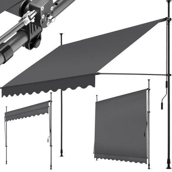 2dekans | tectake - klemluifel - Zonnescherm – Zonneluifel -, Tuin en Terras, Parasols, Ophalen of Verzenden