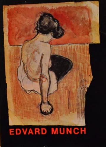 Edvard Munch - Tekeningen en Aquarellen (1970), Livres, Verzenden