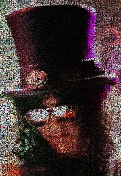 David Law - Crypto Slash V - Guns and Roses, Antiquités & Art, Art | Objets design