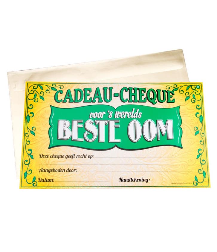 Cadeaubon Oom 34,5cm, Tickets & Billets, Réductions & Chèques cadeaux