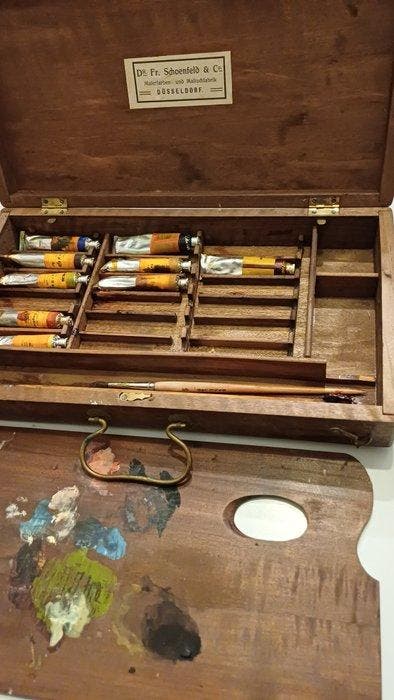 Dr. Fr. Schoenfeld & Co. - Hobbydoos - Zeldzame antieke, Antiek en Kunst, Curiosa en Brocante