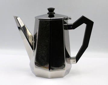 Alessi - Carlo Alessi - Koffiepot - Ottagonale - Staal,