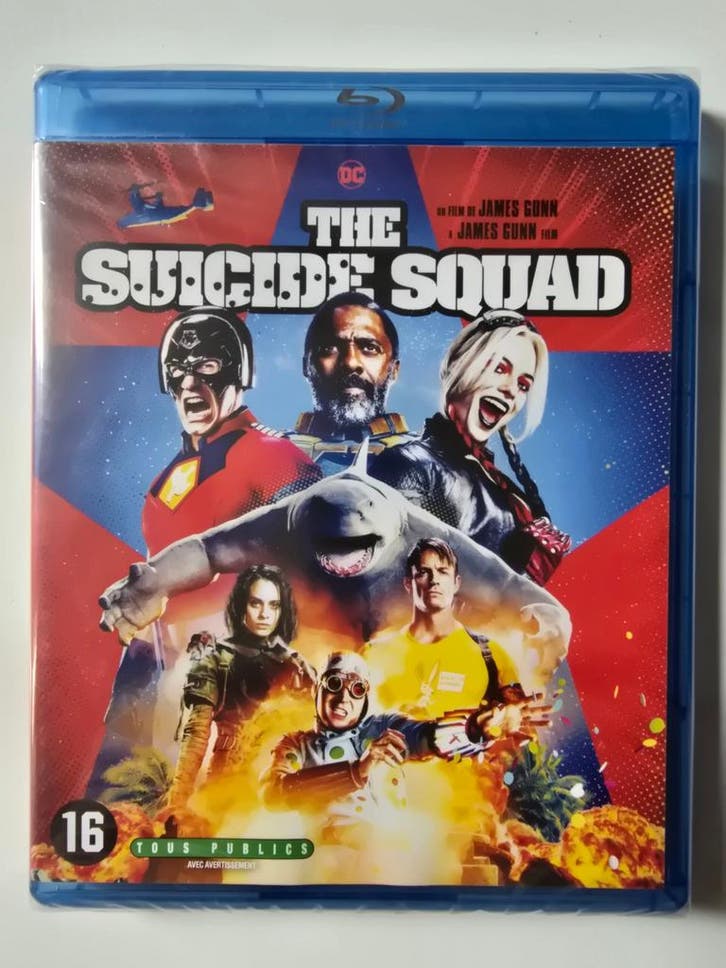 THE SUICIDE SQUAD (IN SEAL) (BLURAY), Cd's en Dvd's, Blu-ray, Gebruikt