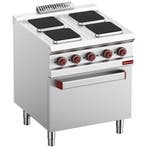 Fornuis + Oven | OPTIMA 700 | Elektrisch | 4 Kookpunten, Verzenden, Nieuw in verpakking