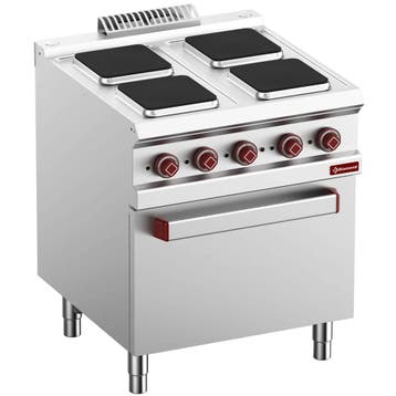 Fornuis + Oven | OPTIMA 700 | Elektrisch | 4 Kookpunten, Verzenden, Nieuw in verpakking