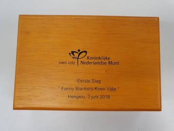 Nederland. 5 Euro 2018 Fanny Blankers-Koen - Eerste Slag