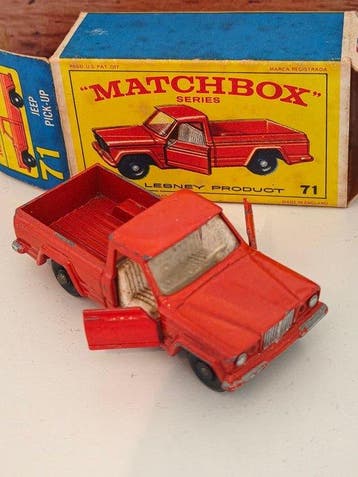 Matchbox 1:64 - Voiture miniature - Jeep Gladiator - 71