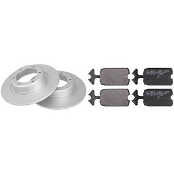Remschijven + remblokken Voorzijde Citroën Mehari 0.6, Autos : Pièces & Accessoires, Verzenden