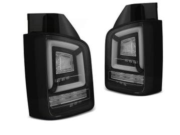 VW T5 LED achterlicht units met dynamisch knipperlicht Black, Verzenden, Nieuw, Volkswagen
