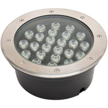 LED Grondspot - Inbouw Rond - 24W - IP67 - 4000K Natuurlijk, Verzenden, Nieuw