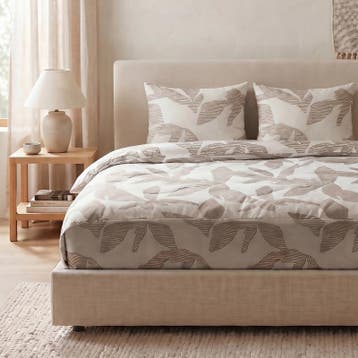 Lazy all-in-one dekbed - taupe - 2-persoons | 200 x 200 cm, Huis en Inrichting, Verzenden, Nieuw