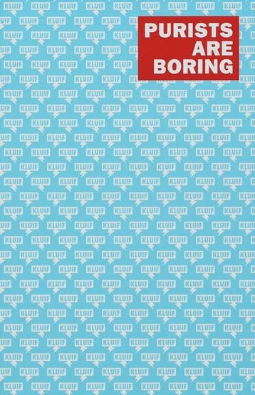 Purists are boring 9789063691561 Liam Maher, Verzenden, Liam Maher