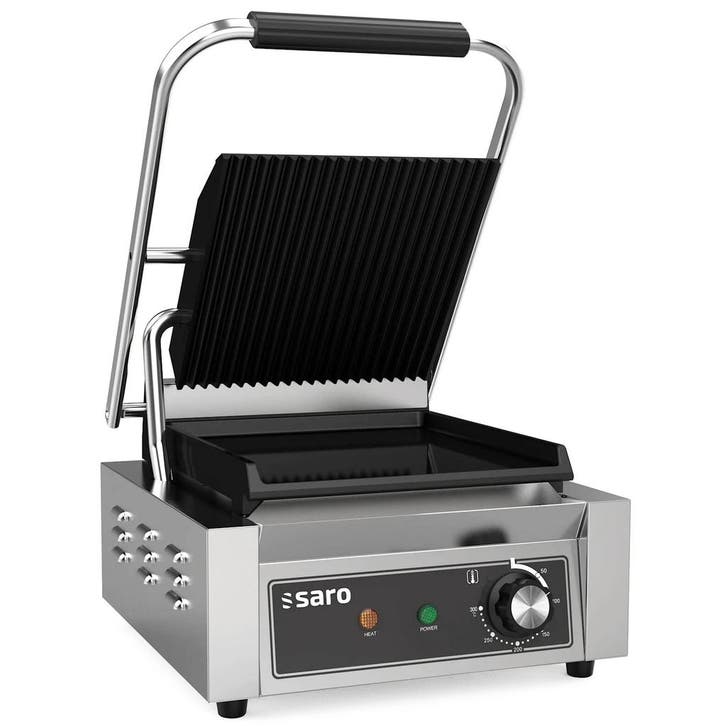 Contact-/Paninigrill | PG-SERIE | Enkel | Glad/Gegroefd, Articles professionnels, Horeca | Équipement de cuisine, Envoi