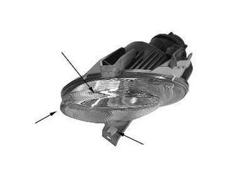 Peugeot 206 XS,S16,GT,GTI Mistlamp Links (Mistlampen), Autos : Pièces & Accessoires, Verzenden