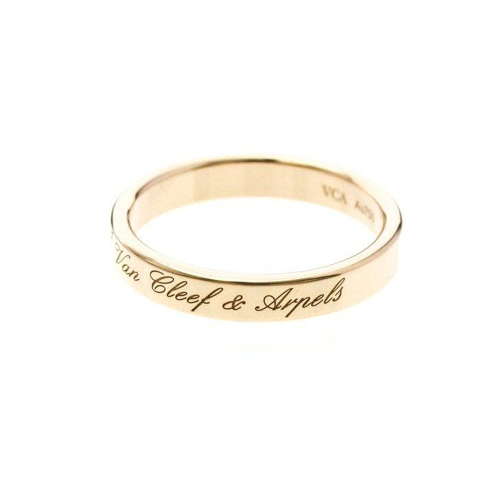 Van Cleef & Arpels - Bague or rose, Handtassen en Accessoires, Ringen