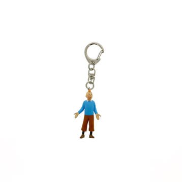 Kuifje PVC Sleutelhanger Kuifje Blauwe Pullover, Verzamelen, Ophalen of Verzenden, Nieuw
