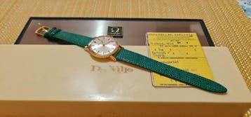 Omega - Seamaster De Ville Automatic texture dial 18k gold