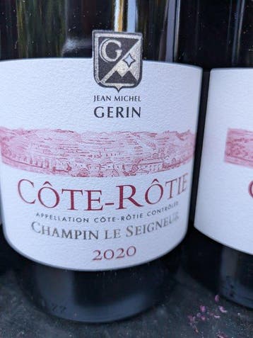 2020 Domaine Jean Michel Gerin, Côte Rôtie, Champlin du