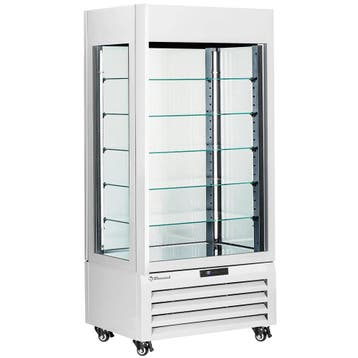Gebaksvitrine | EXALTA | Energiezuinig | 600L | Wit |, Verzenden, Nieuw in verpakking