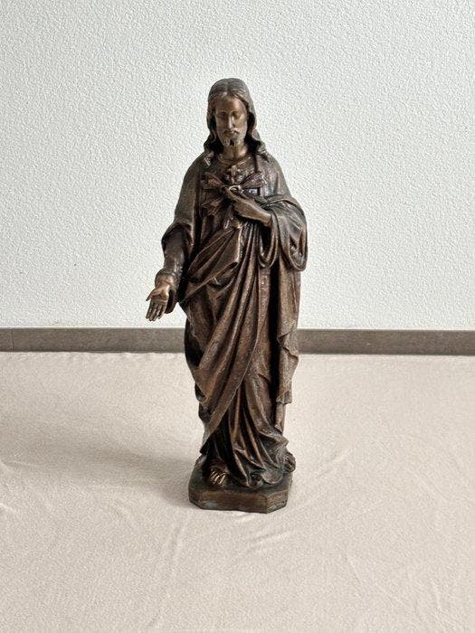 Fracaro - Vicenza - Figuur - Jesus Christus - 76 cm - 18 kg, Antiek en Kunst, Antiek | Boeken en Manuscripten