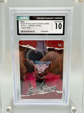 Baby - K-pop Demon Hunters - 2026 Graded card - CGC 10