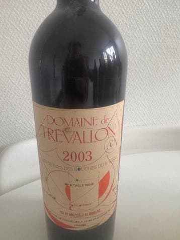 2003 Domaine de Trevallon - Provence - 1 Fles (0,75 liter), Collections