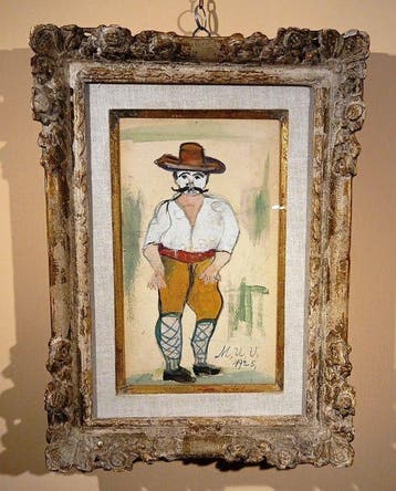 Maurice Utrillo (1883-1955) - Le Danseur Mexicain, Antiquités & Art