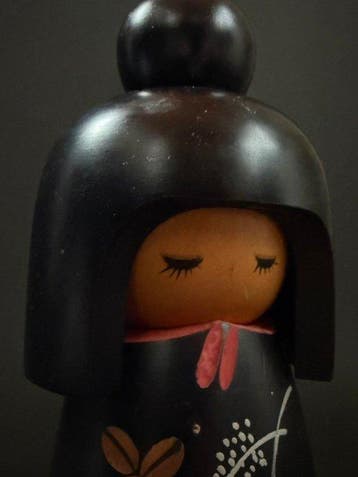 Hajime Miyashita - Figuur - Vintage Creative Kokeshi Doll -, Antiek en Kunst