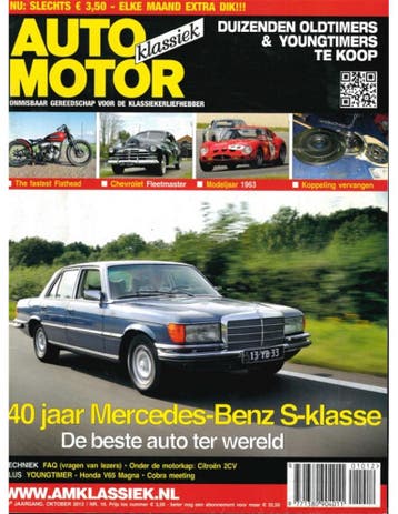 2012 AUTO MOTOR KLASSIEK 10 NEDERLANDS, Nieuw