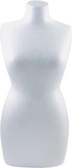 Styropor Piepschuim Isimo Torso Vrouw 25 cm, Nieuw