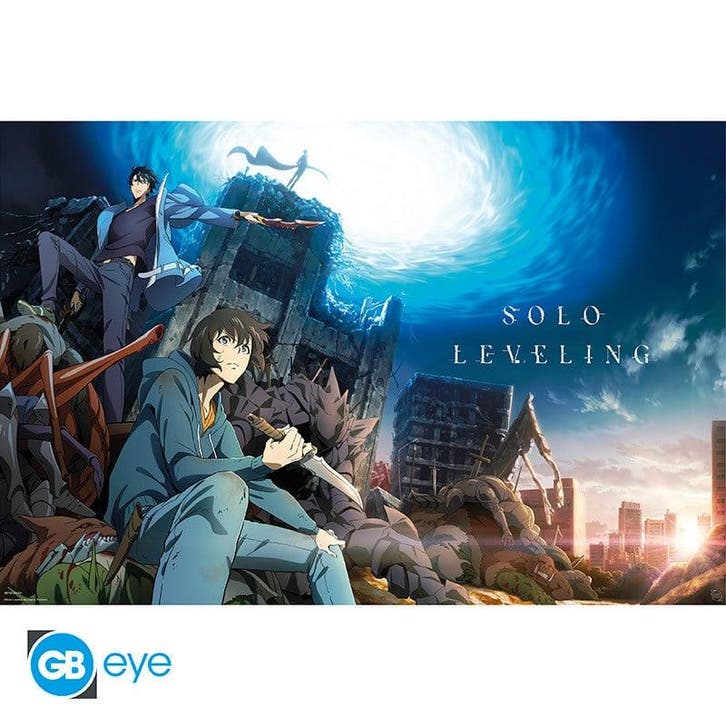Solo Leveling Season 1 Poster 91.5 x 61 cm, Verzamelen, Film en Tv, Nieuw, Ophalen of Verzenden