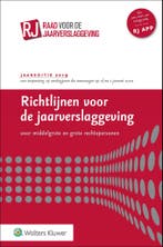 Richtlijnen voor de jaarverslaggeving, middelgrote en grote, Boeken, Verzenden, Gelezen, Wolters Kluwer Nederland B.V.