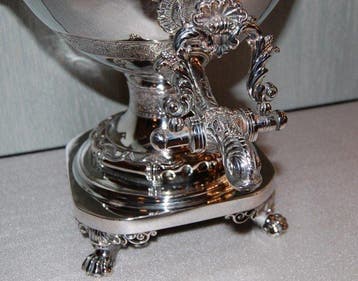 Samovar - .925 zilver - zilveren theepot-samovar