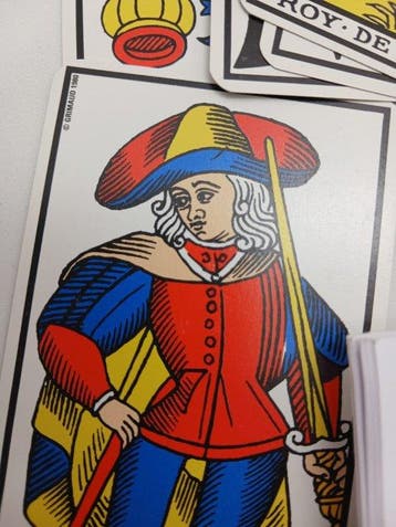Cartes de tarot - Papier