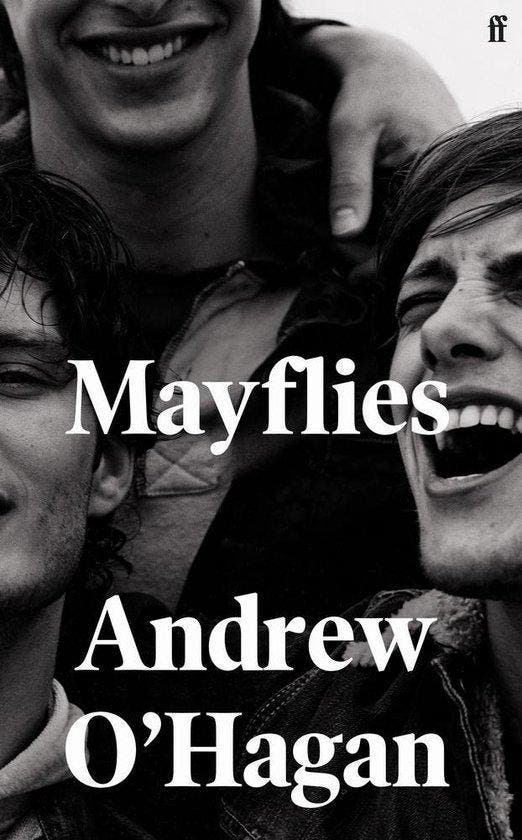 Mayflies 9780571273690 Andrew OHagan, Boeken, Taal | Engels, Zo goed als nieuw, Verzenden