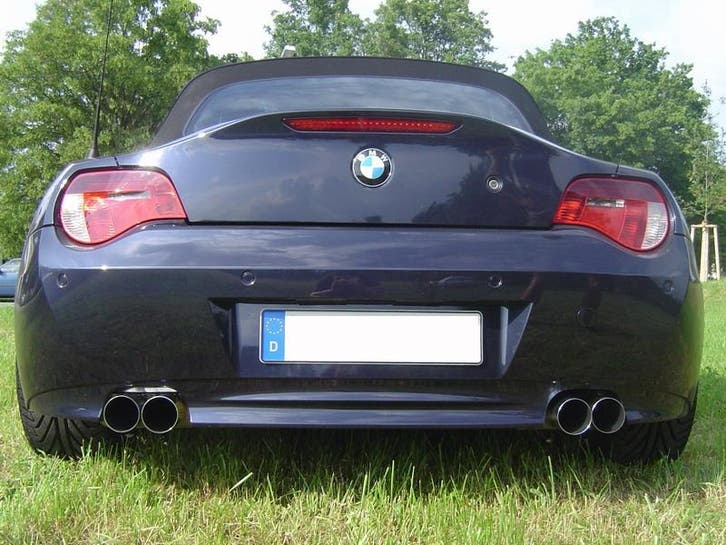 Einddemper Z4 Roadster E85 | Eisenmann Race 4x Ø 76mm, Autos : Pièces & Accessoires, Systèmes d'échappement, Envoi