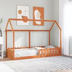 vidaXL Bedhuis wasbruin massief grenenhout 80x200 cm, Verzenden, Nieuw