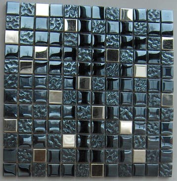 Wand Mozaïek Tegels Factory Glas Toscane Blauw - Matje 30.., Wandtegels, Nieuw, Ophalen of Verzenden, 20 tot 40 cm
