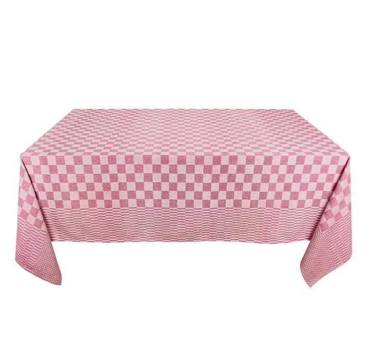 Nappe Carreaux Rouge et Blanc 140x240cm 100% Coton - Treb WS, Maison & Meubles, Cuisine | Linge de cuisine, Envoi