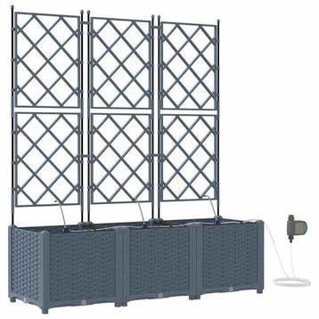 Jardiniere verticale 120x142cm - Gris - Retour client, Verzenden, Nieuw