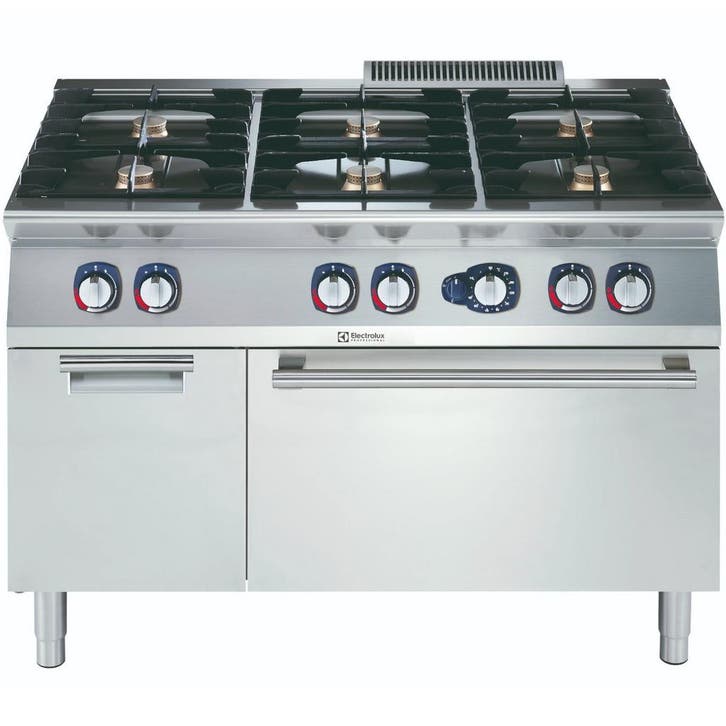 Fornuis + Oven | e-XP 700 | Gas | 6 Branders (6x 5.5kW) +, Zakelijke goederen, Horeca | Keukenapparatuur, Nieuw in verpakking