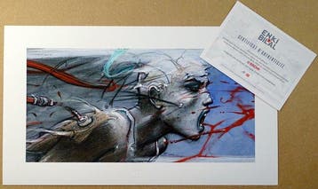 Bilal, Enki - 1 Estampe Pigmentaire - Sacha - 2020, Boeken, Nieuw