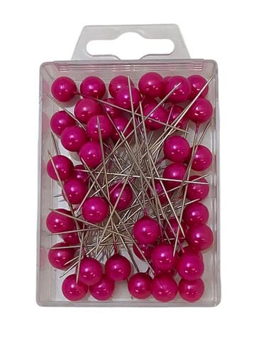 Parelspelden WM 20 Pink 10 mm doosje 50 stuks, Nieuw