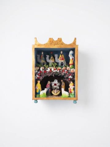 Kerststal - Aardewerk - Belén Barcelos, Antiek en Kunst
