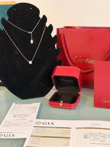 Cartier - Halsketting - 18 karaat Geel goud - 1.59ct. tw., Handtassen en Accessoires, Kettingen, Nieuw