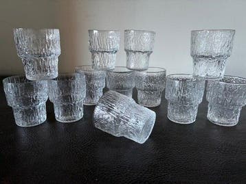 Iittala - Tapio Wirkkala - Drinkset (12) - Glas, Antiek en Kunst