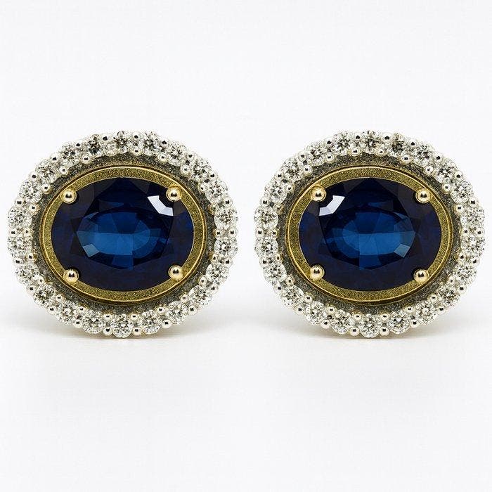 Zonder minimumprijs - Oorbellen - 18 karaat Geel goud,, Bijoux, Sacs & Beauté, Boucles d'oreilles