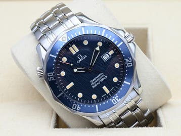 Omega Seamaster Ref. 2541.80 Year 2000s (Box), Handtassen en Accessoires, Horloges | Heren, Overige merken, Staal, Polshorloge