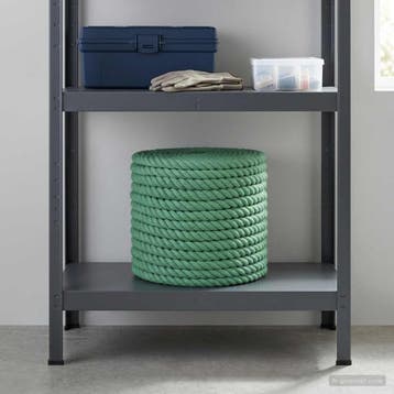 vidaXL Jute Touw 20 mm Groen 100% Tossa jute, Verzenden, Nieuw